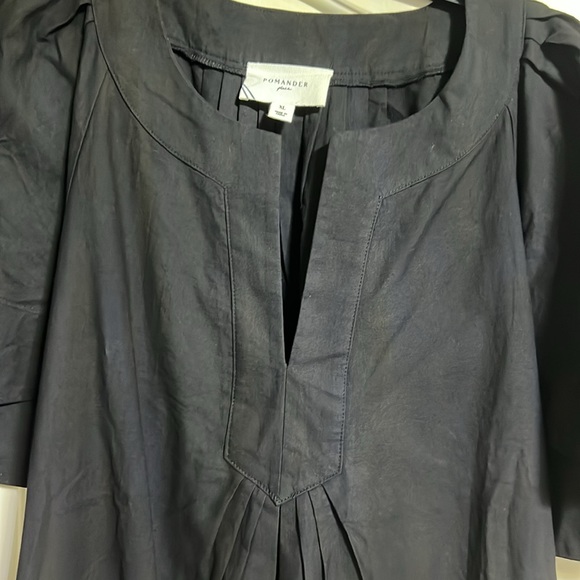 Pomander Place | NEW Black Finley Flutter Sleeve Cotton Long Maxi Dress Size XL - Picture 6 of 9